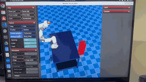 RL-Based Ball Throwing Robot